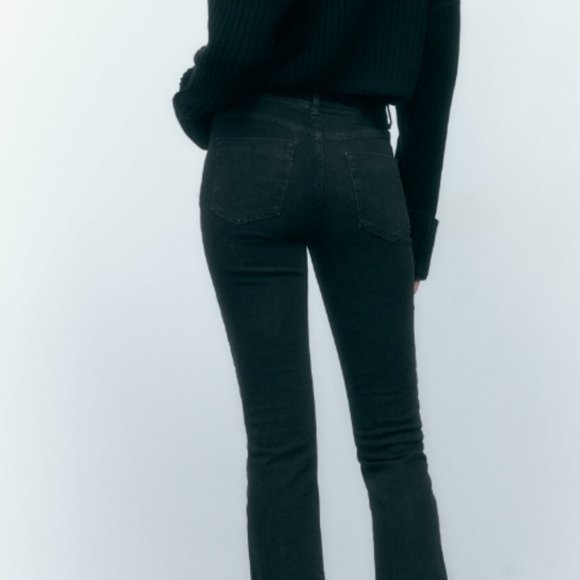 Zara Split Hem Jeans (XS) - Picture 2 of 2